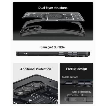 Spigen Ultra Hybrid Mag Magsafe Galaxy S25 Edge zero one black