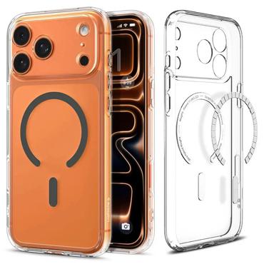Spigen Ultra Hybrid (MagFit) mobiltelefon etui 16 cm (6.3") Cover Granit, Transparent