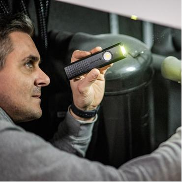 Ledlenser 502735 arbejdslys Sort LED 12 W