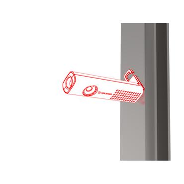 Ledlenser 502735 arbejdslys Sort LED 12 W