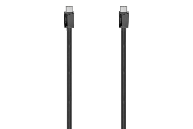 HAMA Cable USB-C USB 3.2 Gen2 10 Gbit/s 100W 2.0m Black