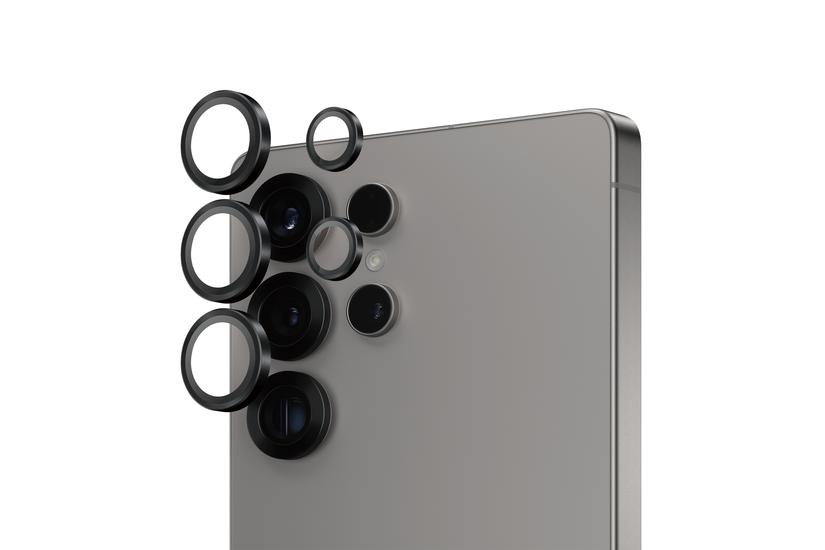 PanzerGlass ® Hoops® Kameralinsebeskytter Sort Samsung Galaxy S25 Ultra