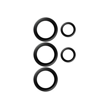 PanzerGlass ® Hoops® Kameralinsebeskytter Sort Samsung Galaxy S25 Ultra