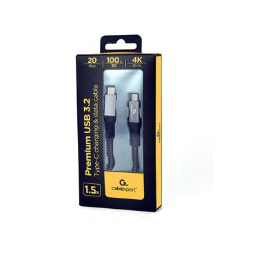 Cablexpert Premium - USB typ C-kabel - 24 pin USB-C till 24 pin USB-C - 1.5 m