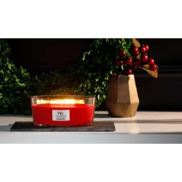 WoodWick Crimson Berries vokslys Ellipse R&oslash;d 1 stk