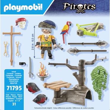 Playmobil Pirates 71795 Pirat z balistą
