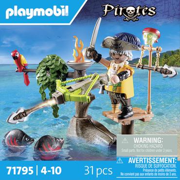 Playmobil Pirates 71795 Pirat z balistą