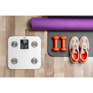 ETA ETA378190000 Lena Personal scale, Capacity 180 kg, Accuracy 100 g, White
