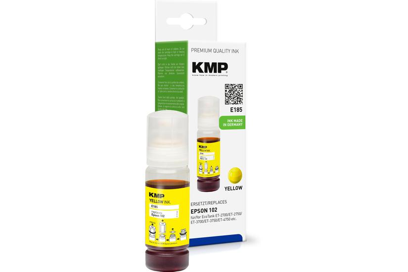 KMP Tinte EcoTank T03R4 6000 S. yellow renoverade.
