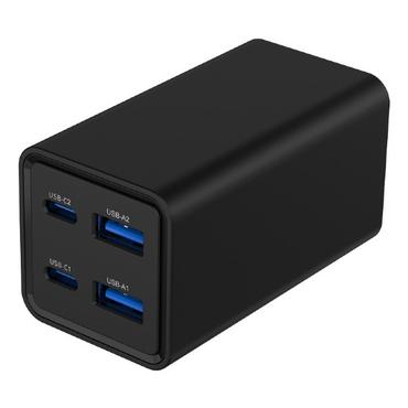 4-port 65 W GaN USB Powe rDelivery fast charger