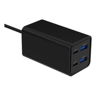 4-port 65 W GaN USB Powe rDelivery fast charger