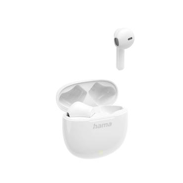 Hama Bluetooth-Kopfhörer, True Wireless, Earbuds Weiß