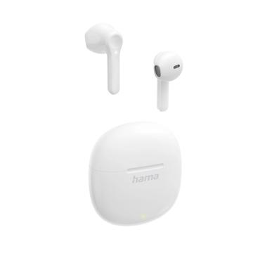 Hama Bluetooth-Kopfhörer, True Wireless, Earbuds Weiß