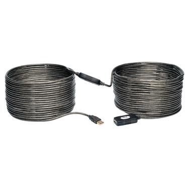 Eaton Tripp Lite Series 20M USB 2.0 Hi-Speed Active Extension Repeater Cable USB-A M/F 65' 65ft 20 Meter - USB-f&ouml;rl&auml;ngningskabel - USB till USB - 20 m