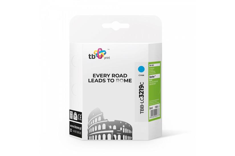 TB Print TBB-LC3219C bl&aelig;kpatron 1 stk Kompatibel Bl&aring;