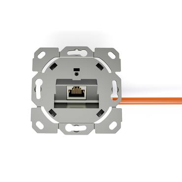 CAT 6A NETWORK OUTLET 1XRJ45