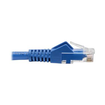 Eaton Tripp Lite Series Cat6 Gigabit Snagless Molded (UTP) Ethernet Cable (RJ45 M/M), PoE, Blue, 6-in. (15.24 cm) - patchkabel - 15 cm - blå