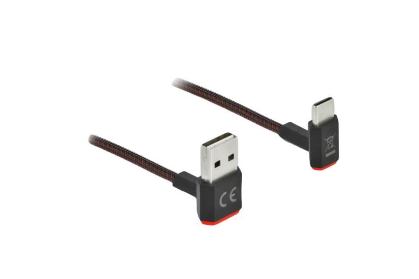Delock Easy - USB typ C-kabel - USB till 24 pin USB-C - 50 cm