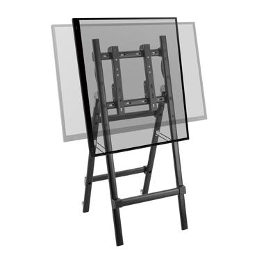 VivoLink Portable Digital Signage Stand - ställ - för platt panel - mattsvart