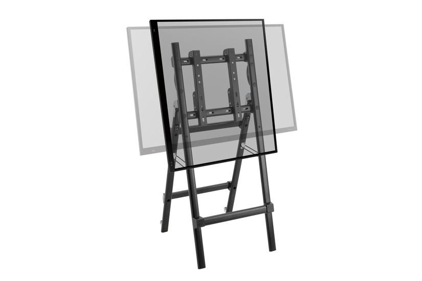 VivoLink Portable Digital Signage Stand - ställ - för platt panel - mattsvart