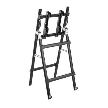 VivoLink Portable Digital Signage Stand - ställ - för platt panel - mattsvart