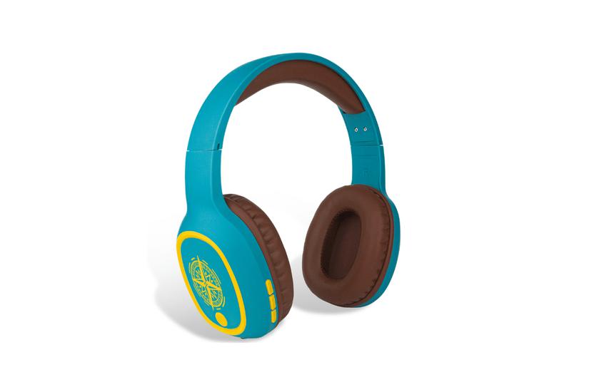 Lexip Adventure Classic Headset Kabel & trådløs Spil Bluetooth Brun, Turkis