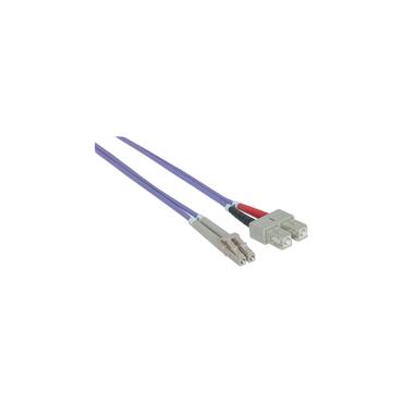 Intellinet 750929 InfiniBand og fiberoptisk kabel 2 m LC SC Violet