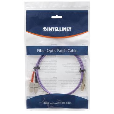 Intellinet 750929 InfiniBand og fiberoptisk kabel 2 m LC SC Violet