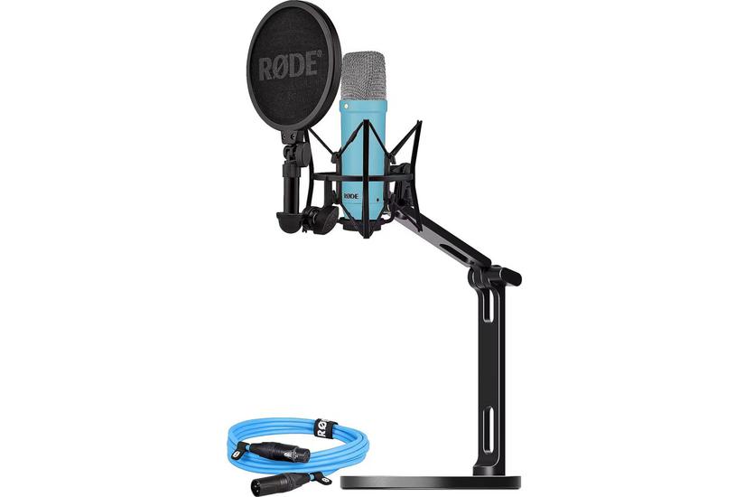 RØDE Microphones Mikrofon - Kondensator - Ljusblå - 20 - 20000 Hz