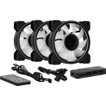 Aerocool Mirage 12 ARGB Pro Computerkabinet Ventilator 12 cm Sort