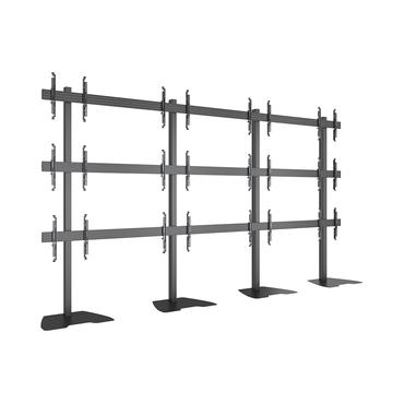 Multibrackets M Pro Series st&auml;ll - f&ouml;r 12 LCD-bildsk&auml;rmar - videov&auml;gg - svart