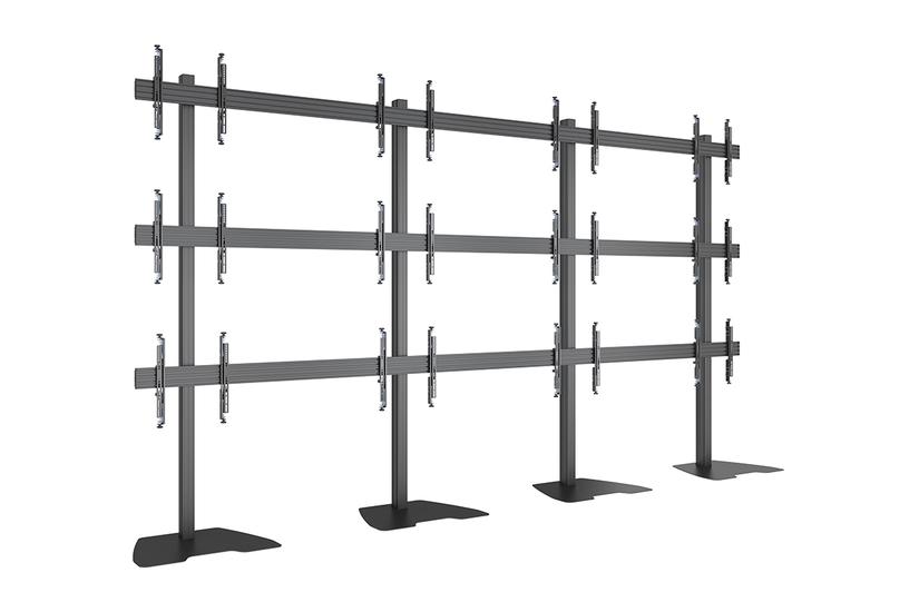 Multibrackets M Pro Series st&auml;ll - f&ouml;r 12 LCD-bildsk&auml;rmar - videov&auml;gg - svart
