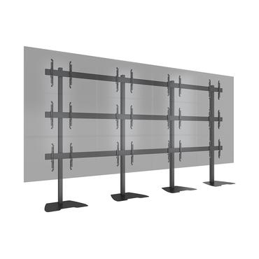 Multibrackets M Pro Series st&auml;ll - f&ouml;r 12 LCD-bildsk&auml;rmar - videov&auml;gg - svart