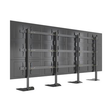 Multibrackets M Pro Series st&auml;ll - f&ouml;r 12 LCD-bildsk&auml;rmar - videov&auml;gg - svart