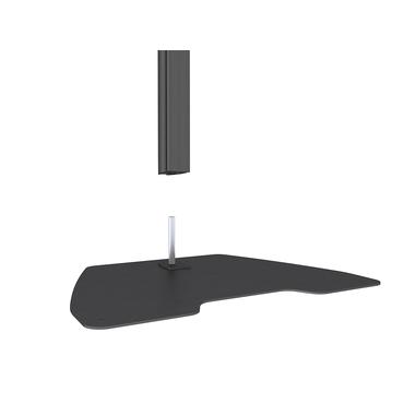 Multibrackets M Pro Series st&auml;ll - f&ouml;r 12 LCD-bildsk&auml;rmar - videov&auml;gg - svart