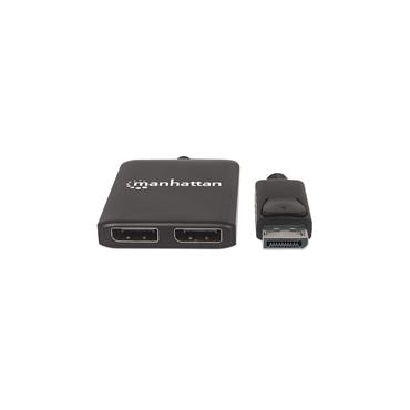 Manhattan 207768 video-splitter DisplayPort 2x DisplayPort