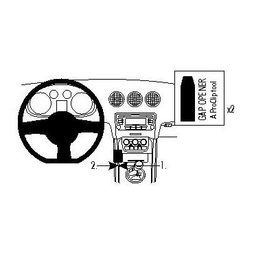 Brodit ProClip - monteringsbeslag til køretøjer