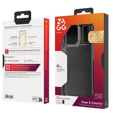 ZAGG Santa Cruz mobiltelefon etui 17,5 cm (6.9") Cover Sort, Transparent
