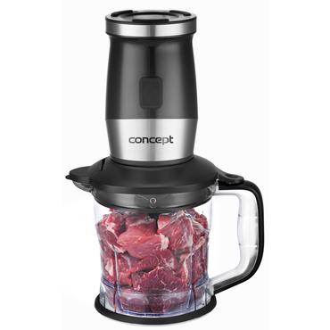 Concept SM3390 blender 1,2 L Nedsænkning blender 700 W Sort, Rustfrit stål