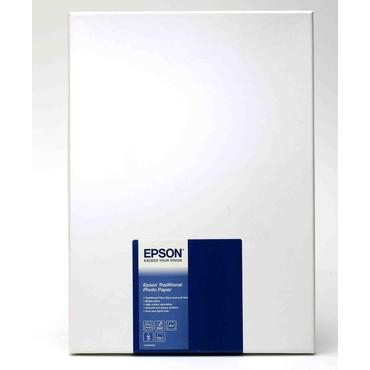 Epson Traditional Photo Paper - fotopapper - 25 ark - A4 - 330 g/m&sup2;