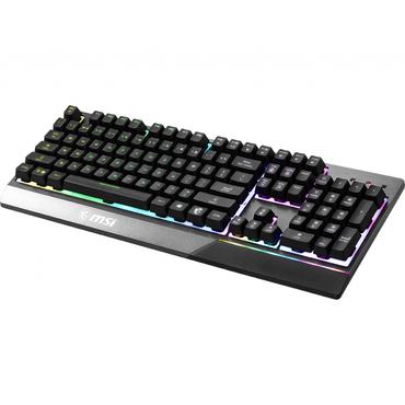 MSI VIGOR GK30 tastatur Spil USB QWERTY UK engelsk Sort