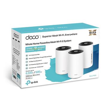 TP-Link Deco PX50(3-pack) Dual-band (2,4 GHz / 5 GHz) Wi-Fi 6 (802.11ax) Hvid 1 Intern