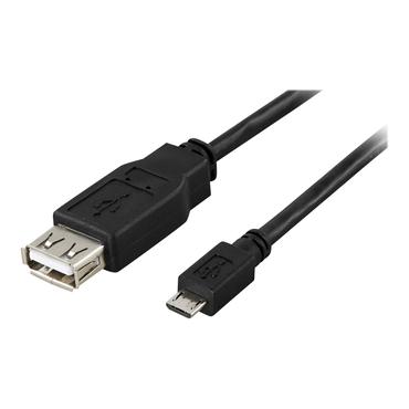 DELTACO USB A til Micro USB B