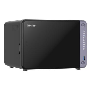 QNAP TS-632X-4G 24TB WD Red Plus NAS-Bundle NAS inkl. 2x 12TB WD Red Plus 3.5 Zoll SATA Festplatte
