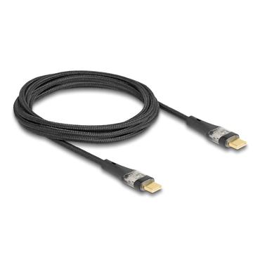 Delock - USB typ C-kabel - 24 pin USB-C till 24 pin USB-C - 2 m