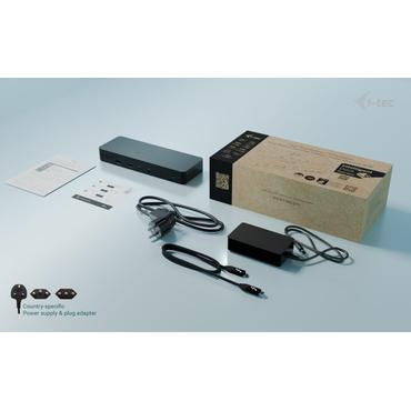 i-tec Thunderbolt 4 Intelligent Dual Display Docking Station + Power Delivery 90W
