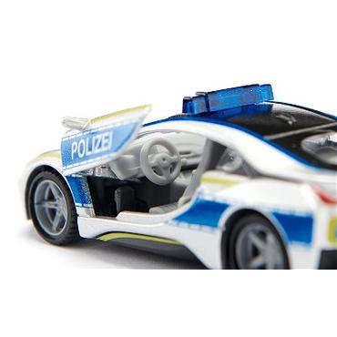 Siku BMW i8 Police Politibilmodel Formonterede 1:50