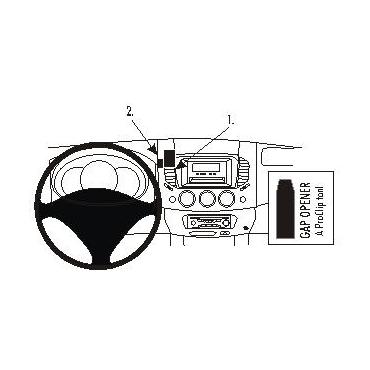 Brodit ProClip - monteringsbeslag til køretøjer