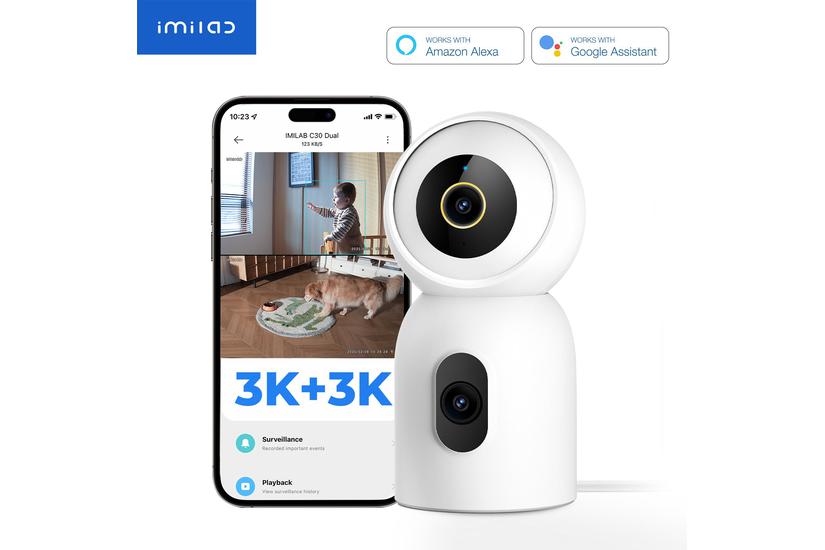 IMILAB Netværksovervågningskamera - USB - microSD