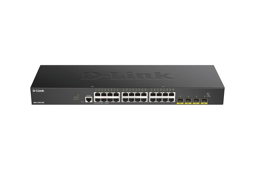 D-Link DGS 1250-28X - switch - 28 porte - smart - monterbar p&aring; stativ
